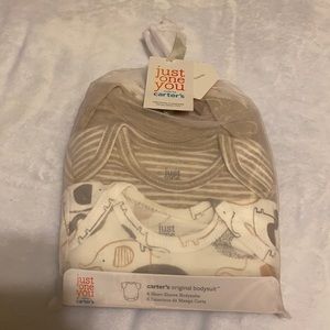 NWT just one you Carter’s 4 piece set short sleeve bodysuit